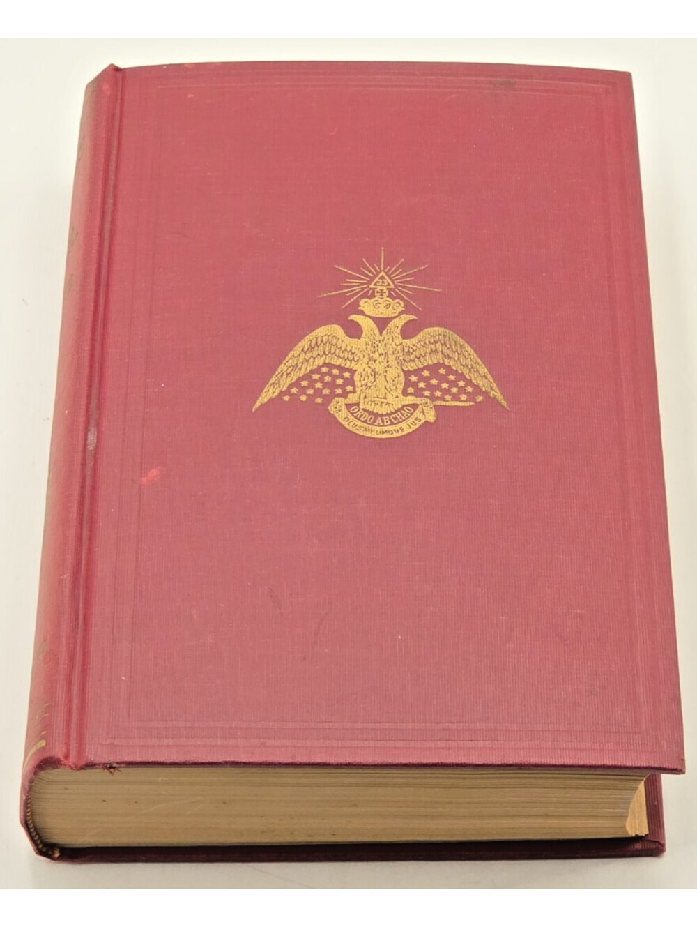 Morals and Dogma Albert Pike Scottish Rite Freemasonry Masonic Hardcover 1946